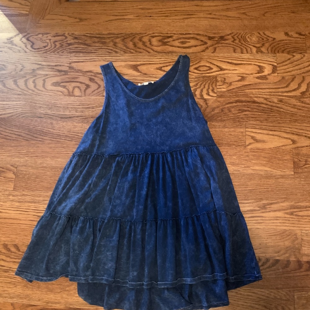 Denim dress or long top